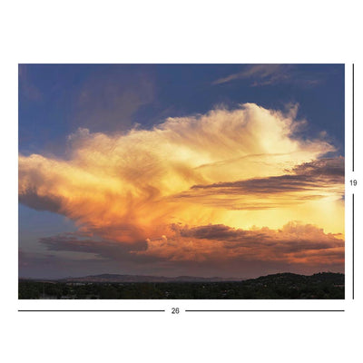 Cumulonimbus Clouds Over New South Wales, Australia Jigsaw Puzzle