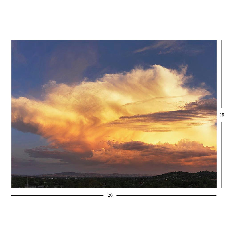 Cumulonimbus Clouds Over New South Wales, Australia Jigsaw Puzzle