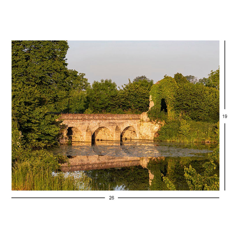 Bridge at Kakesbeck Castle, North Rhine-Westphalia, Germany Jigsaw Puzzle