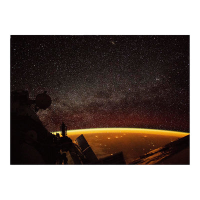 ISS Photograph of Earth Airglow and Milky Way Jigsaw Puzzle