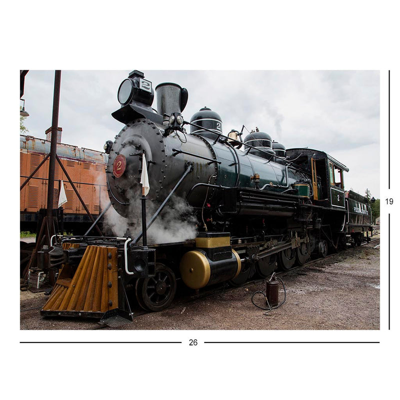 Polson Logging Company 2 At Mid-Continent Railway Museum, North Freedom WI Jigsaw Puzzle