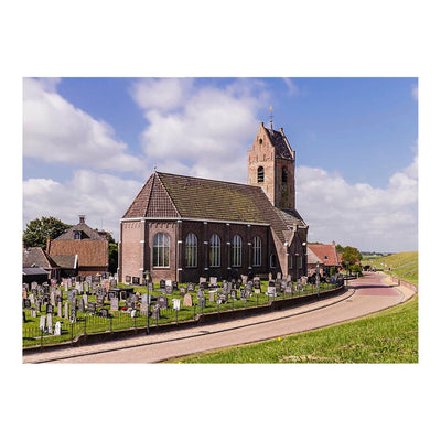 Mariakerk van Wierum, Netherlands Jigsaw Puzzle