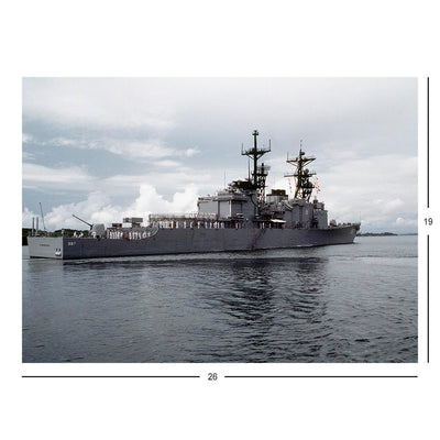 Destroyer USS O'Bannon (DD 987) Passes Through The Panama Canal Jigsaw Puzzle