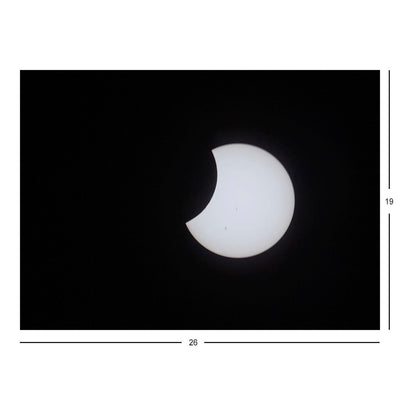 Moon Passes in Front of the Sun During Annular Eclipse, October 14, 2023 Jigsaw Puzzle