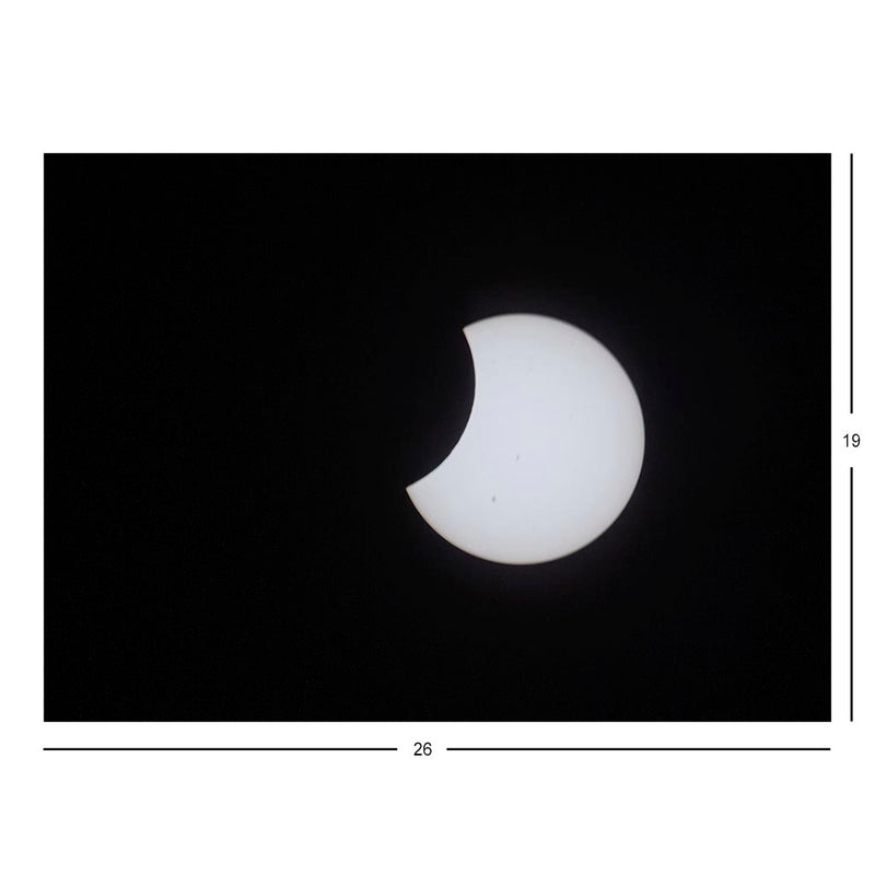 Moon Passes in Front of the Sun During Annular Eclipse, October 14, 2023 Jigsaw Puzzle