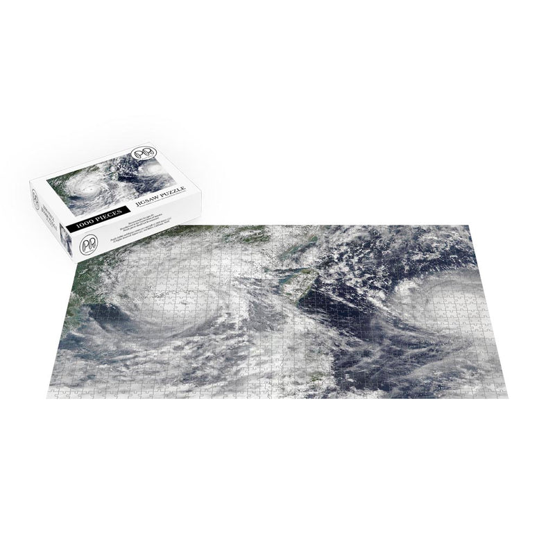 Suomi NPP Satellite Image of Typhoon Saola Off China&