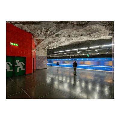 Universitetet Metro Station, Stockholm, Sweden Jigsaw Puzzle
