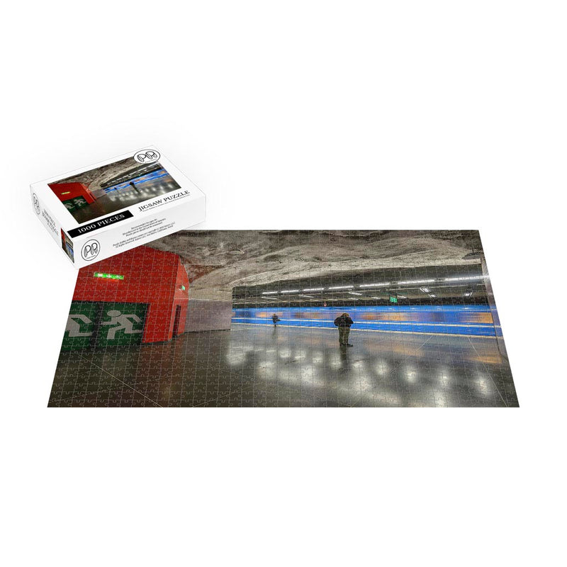 Universitetet Metro Station, Stockholm, Sweden Jigsaw Puzzle