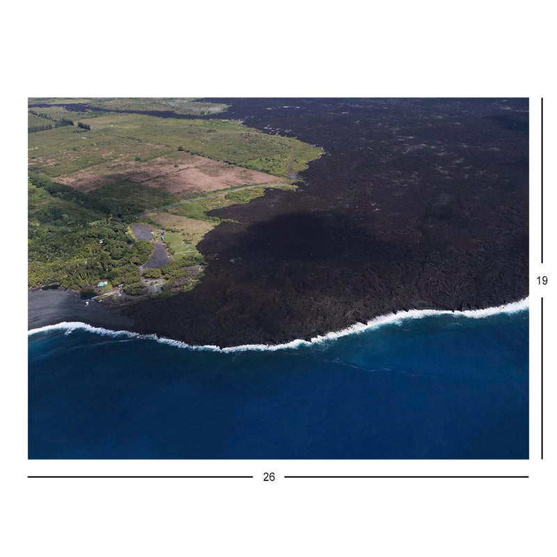 Overflight of Kilauea summit and East Rift Zone on March 4, 2021 Jigsaw Puzzle