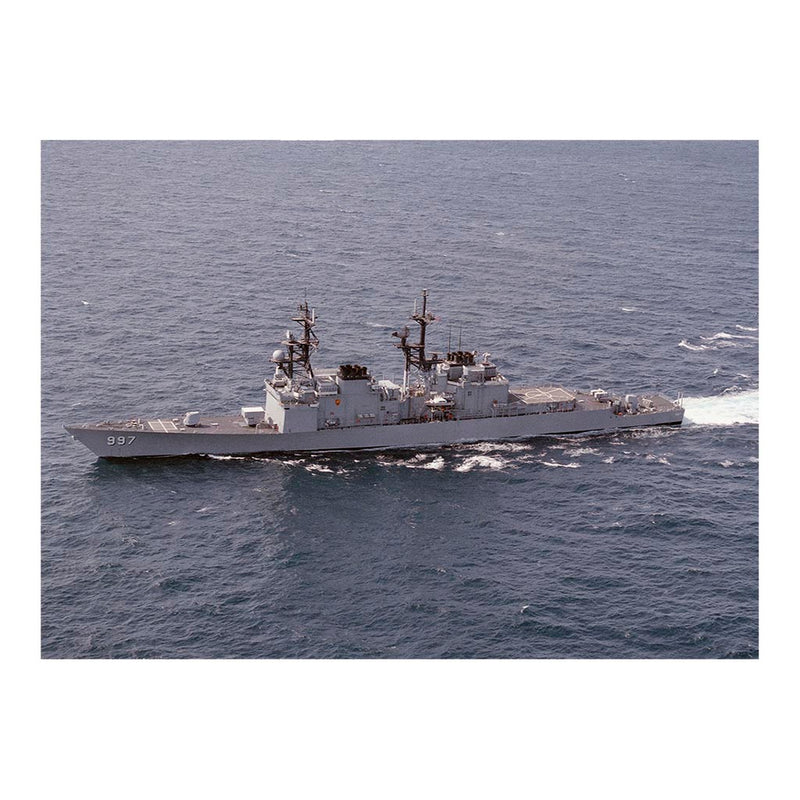Destroyer USS Hayler (DD 997) En Route To New York City for Fleet Week&