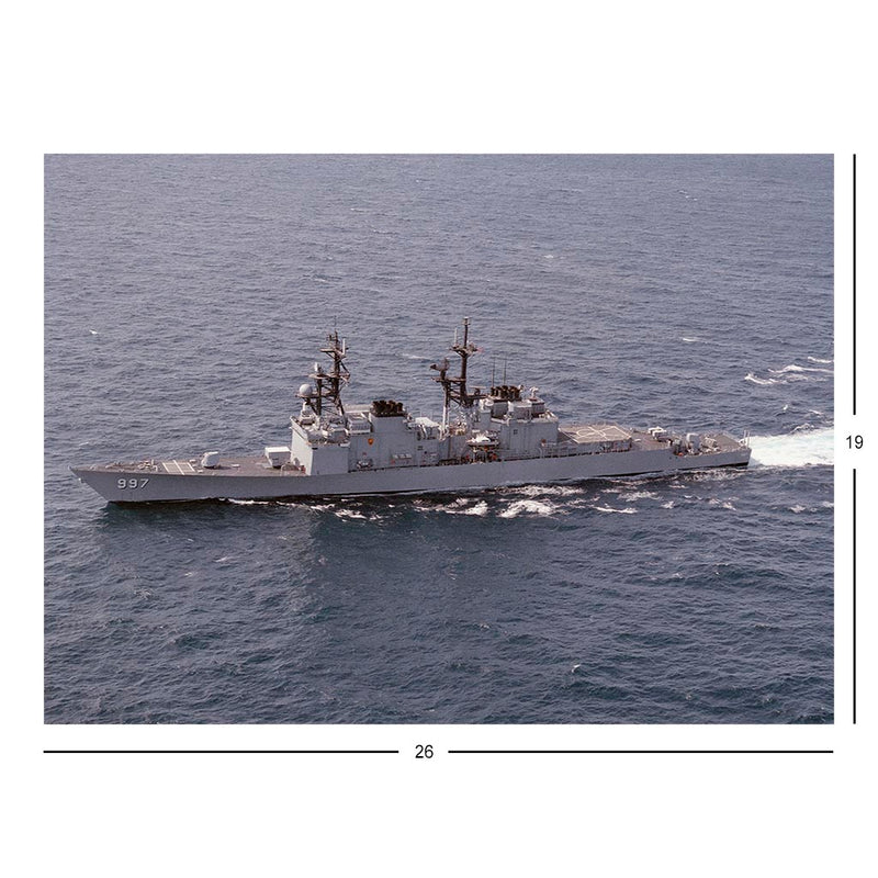 Destroyer USS Hayler (DD 997) En Route To New York City for Fleet Week&