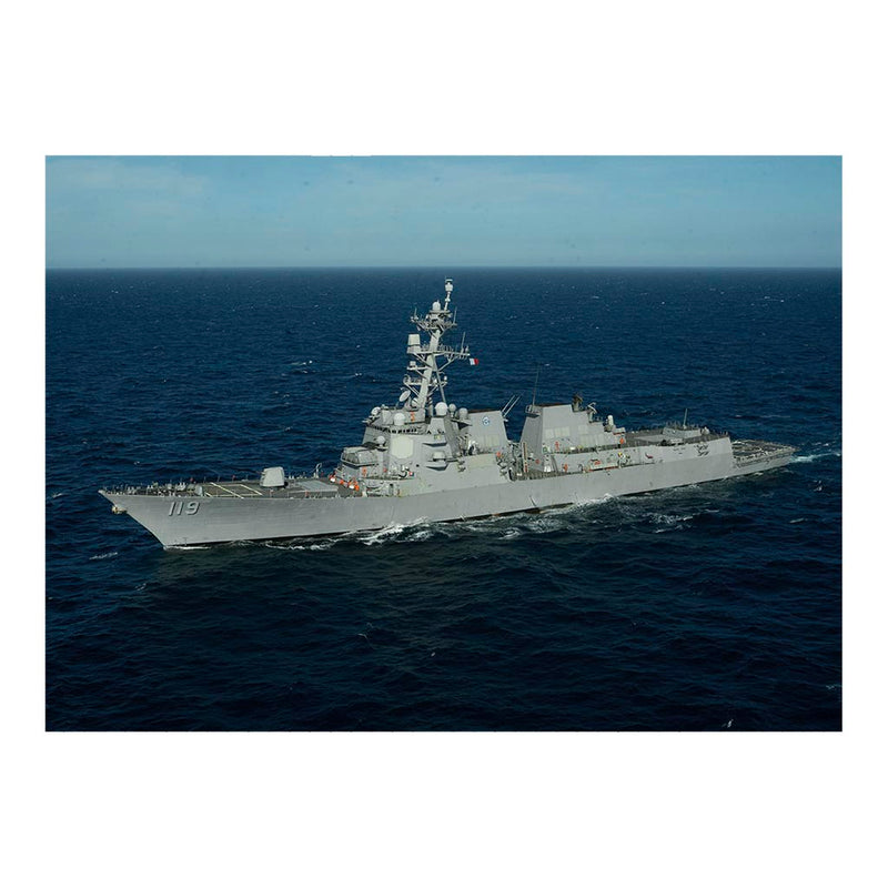 Guided-missile destroyer USS Delbert D. Black (DDG 119) Transits The Mediterranean Sea Jigsaw Puzzle