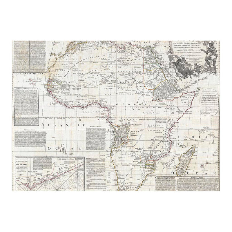18th Century Map of Africa Jigsaw Puzzle