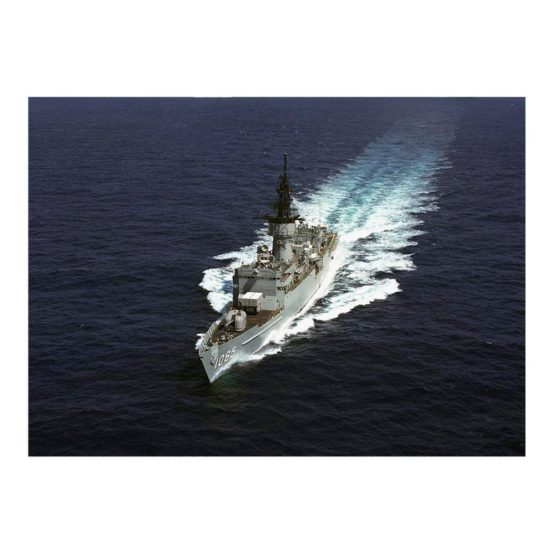 Aerial View Of Frigate USS Stein (FF 1065) Underway Jigsaw Puzzle