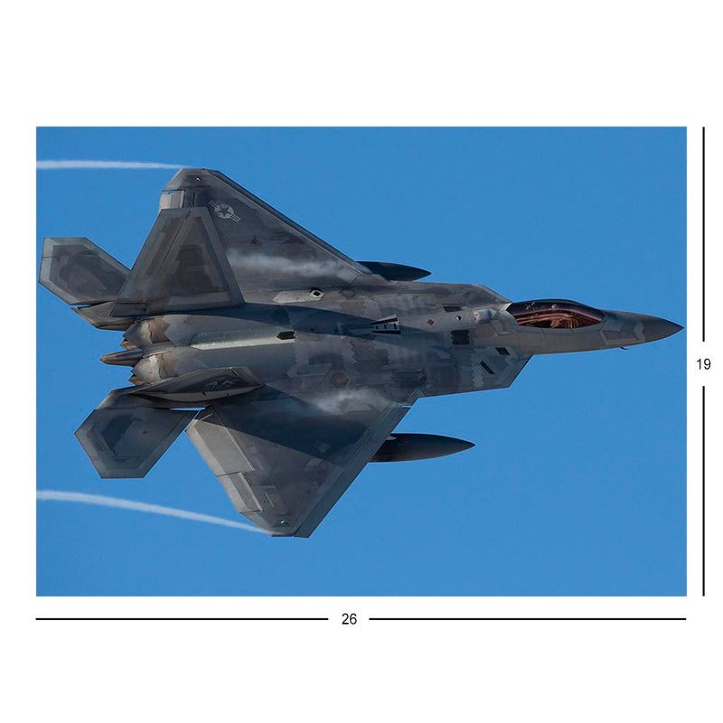 Air Force F-22 Raptor Takes Off From Joint Base Elmendorf-Richardson, AK Jigsaw Puzzle