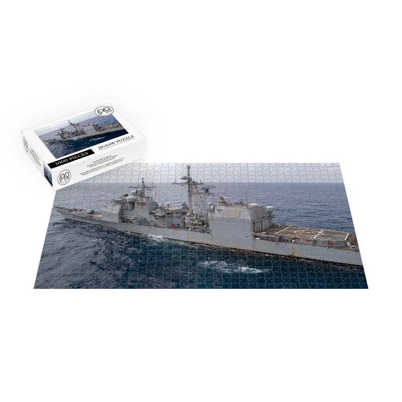 USS Shiloh Guided Missile Cruiser Close Up Jigsaw Puzzle