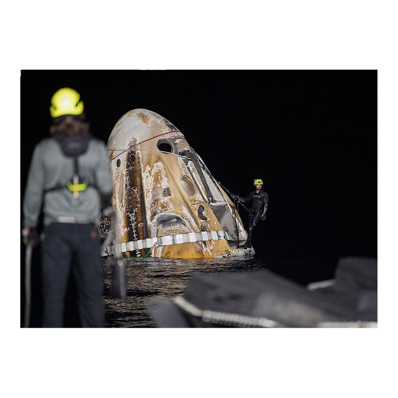 Crew Recovers SpaceX Crew Dragon Endurance Jigsaw Puzzle