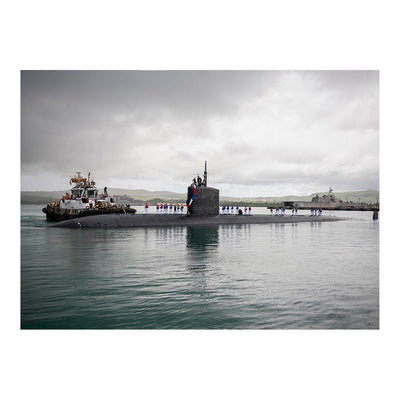 Submarine USS Annapolis (SSN 760) Returns To Guam Jigsaw Puzzle