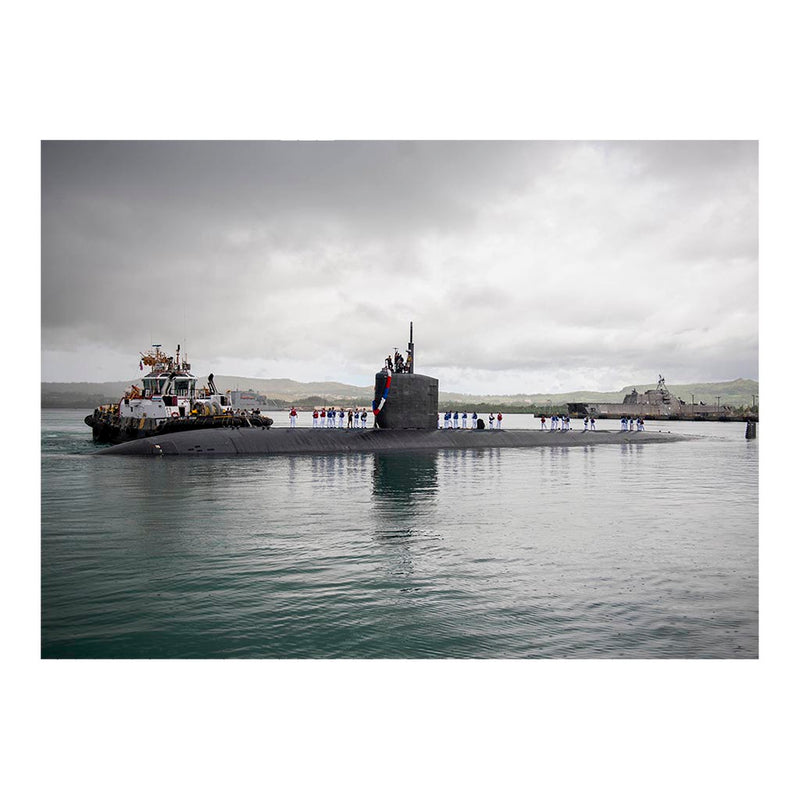 Submarine USS Annapolis (SSN 760) Returns To Guam Jigsaw Puzzle