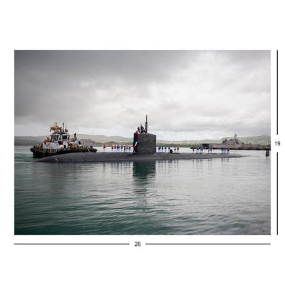 Submarine USS Annapolis (SSN 760) Returns To Guam Jigsaw Puzzle