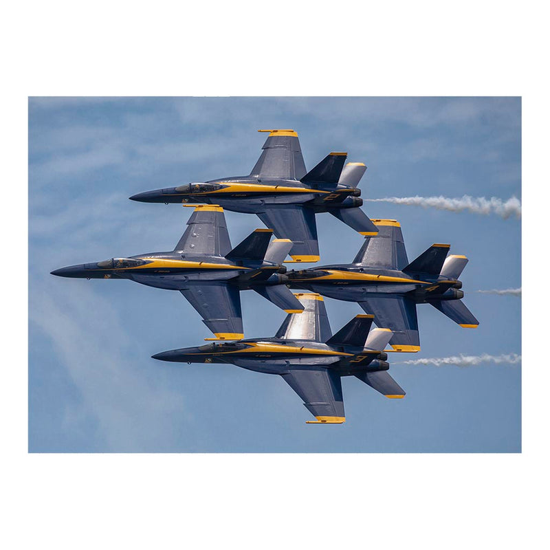 Blue Angels Perform At the 2023 Wings Over South Texas Airshow in Corpus Christi, TX Jigsaw Puzzle