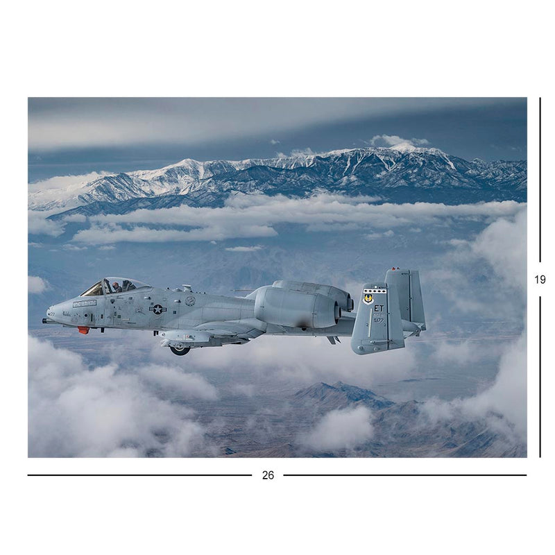 A-10C Thunderbolt II Test Flight Jigsaw Puzzle