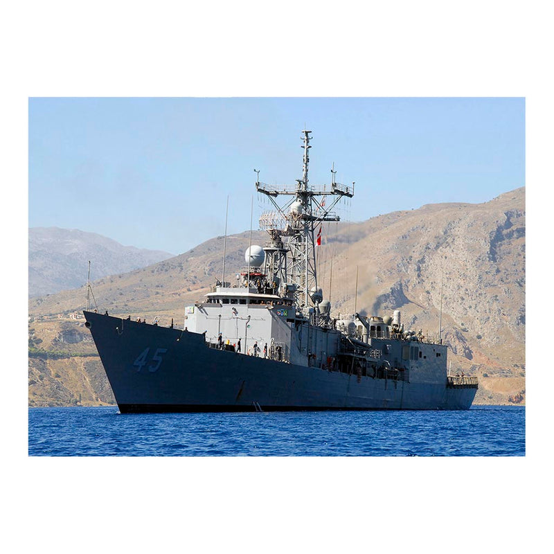 Guided-missile Frigate USS De Wert (FFG 45) Arrives At Souda Bay Jigsaw Puzzle