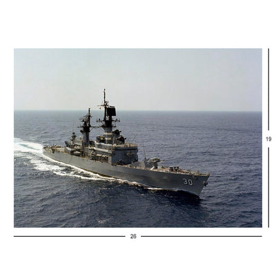 Guided Missile Cruiser USS Horne (CG 30) Underway Jigsaw Puzzle