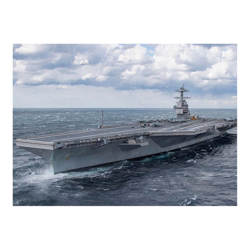 USS Gerald R Ford Aircraft Carrier Jigsaw Puzzle