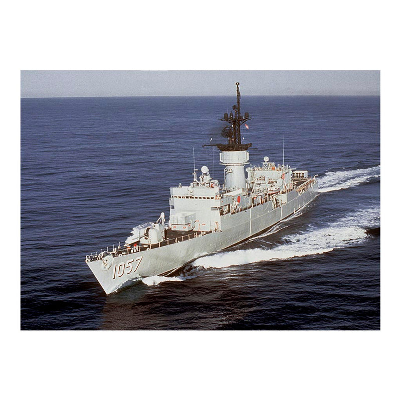 A Port Bow View Of Frigate USS Rathburne (FF 1057) Jigsaw Puzzle
