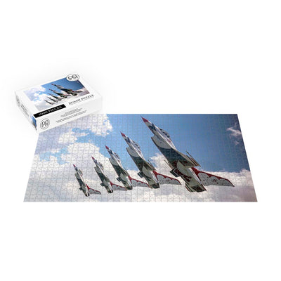 Air Force Thunderbirds Perform AT Cocoa Beach, FL, April 2023 Jigsaw Puzzle