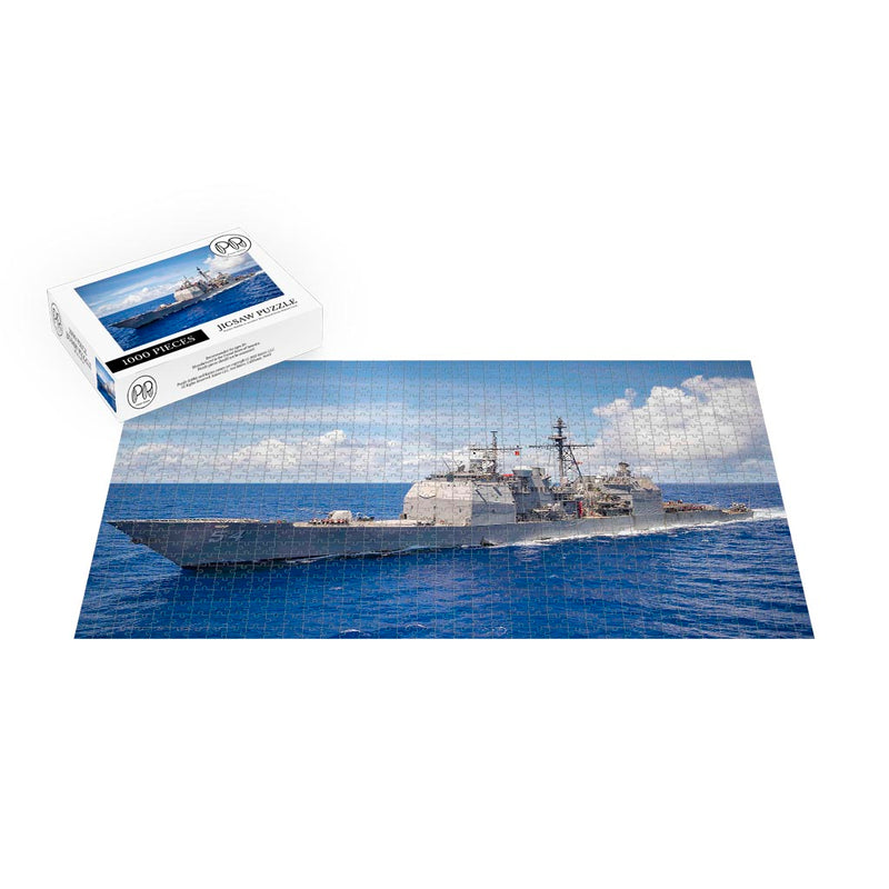 USS Antietam Guided Missile Cruiser Jigsaw Puzzle