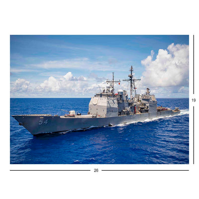 USS Antietam Guided Missile Cruiser Jigsaw Puzzle