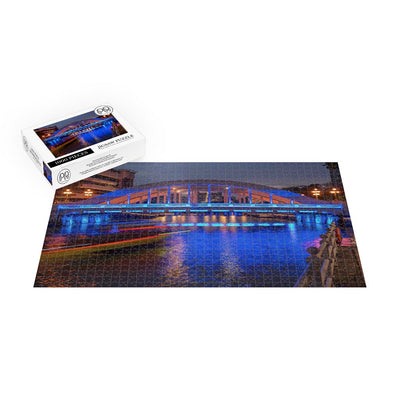 The Elgin Bridge Across The Singapore River Jigsaw Puzzle