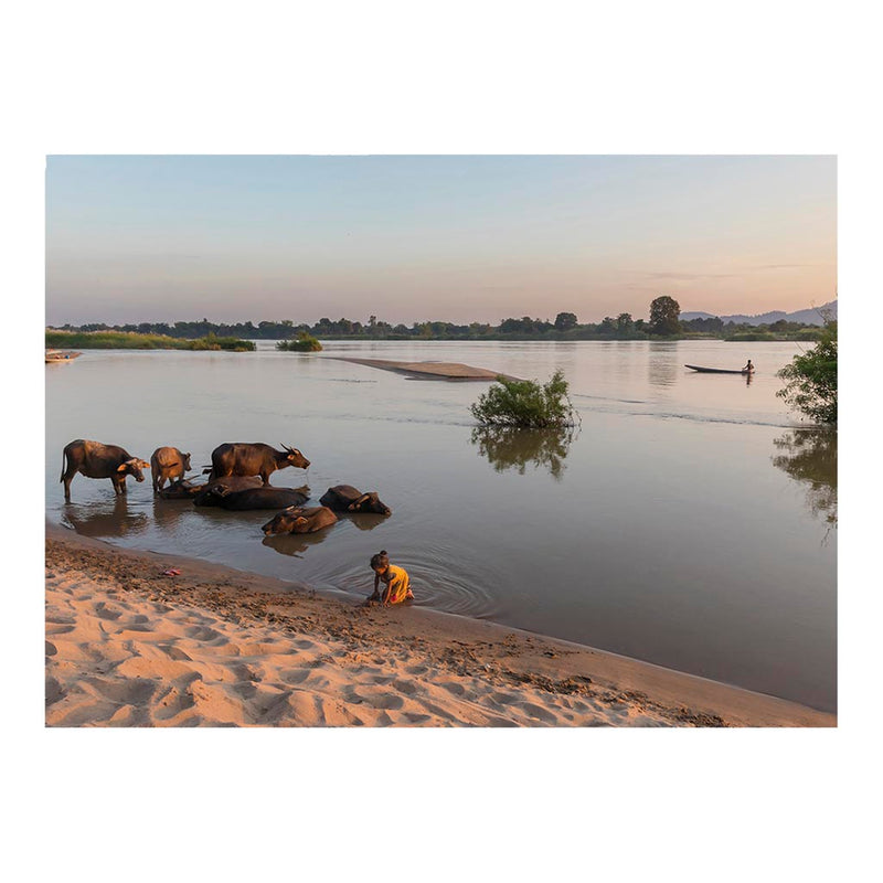 Mekong River, Si Phan Don, Laos Jigsaw Puzzle