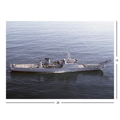 Tank Landing Ship USS Fresno (LST 1182) Underway Jigsaw Puzzle