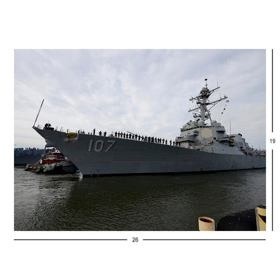 USS Gravely Guided-Missile Destroyer Jigsaw Puzzle