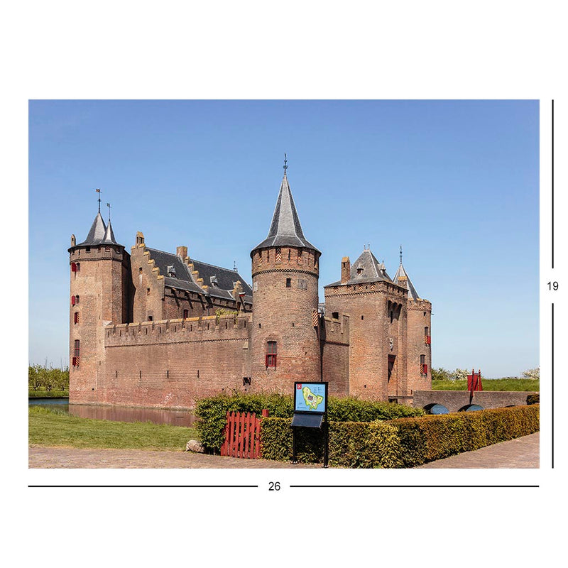 Muiden Castle, Netherlands Jigsaw Puzzle