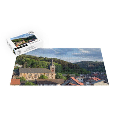 Neo-Gothic St. Catherine's Church, Mellenbach-Glasbach, Germany Jigsaw Puzzle