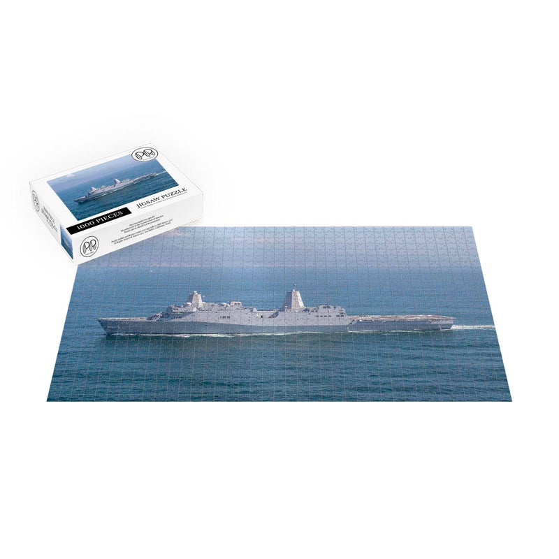 USS John P. Murtha (LPD 26) Enroute to San Francisco Fleet Week Jigsaw Puzzle