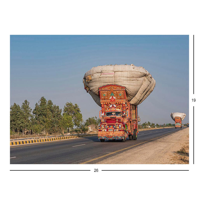 Decorated Truck, Sindh, Pakistan Jigsaw Puzzle
