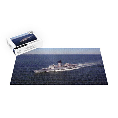 Frigate USS Donald B. Beary (FF 1085) Underway Off Virginia Jigsaw Puzzle