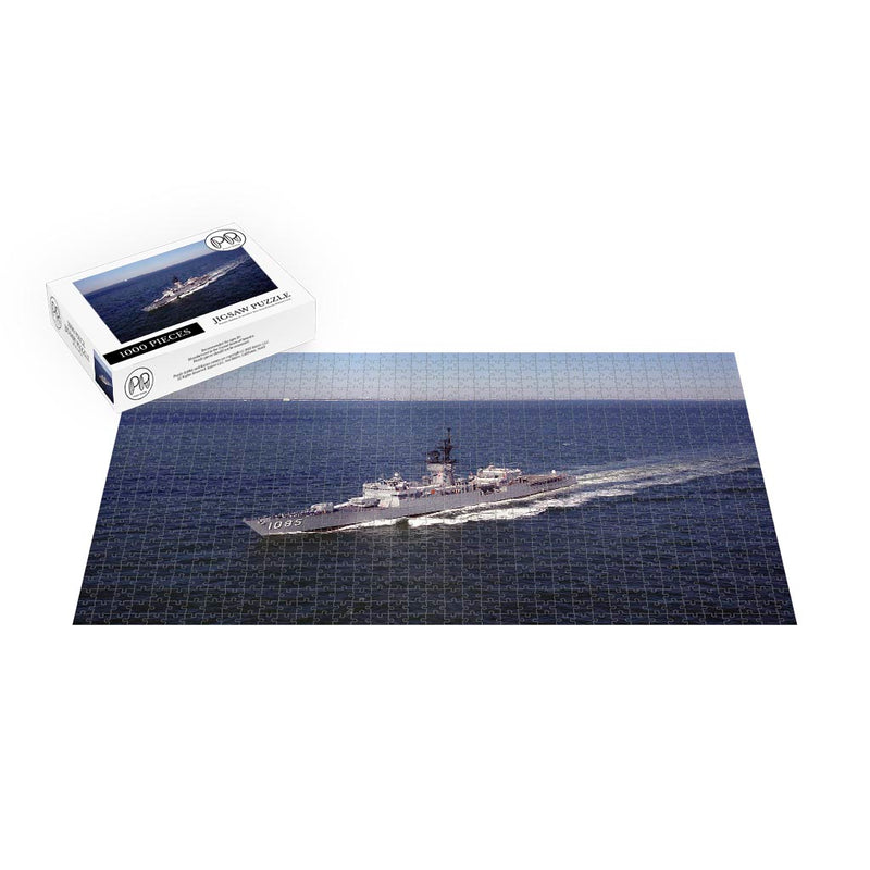 Frigate USS Donald B. Beary (FF 1085) Underway Off Virginia Jigsaw Puzzle