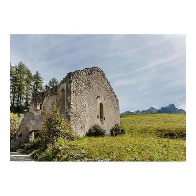 Mountain Tour of Guarda, Switzerland Jigsaw Puzzle