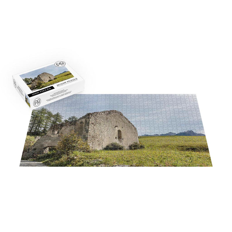 Mountain Tour of Guarda, Switzerland Jigsaw Puzzle