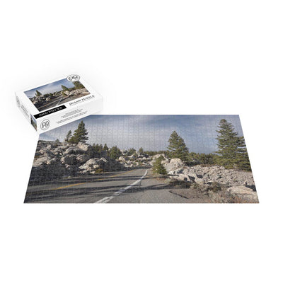 Highway 89 Near Silver Gate in Yellowstone National Park Jigsaw Puzzle