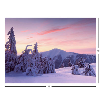 Winter In Synevyr National Nature Park, Ukraine Jigsaw Puzzle