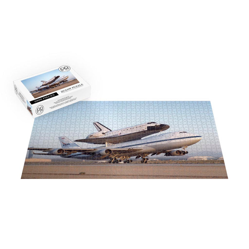 Space Shuttle Endeavour Begins Its Ferry Flight To The Kennedy Space Center in Florida Jigsaw Puzzle