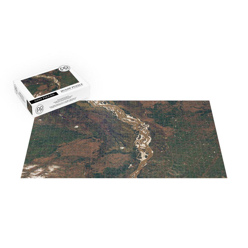 Floods along the Yukon, Alaska Jigsaw Puzzle
