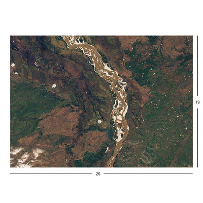 Floods along the Yukon, Alaska Jigsaw Puzzle